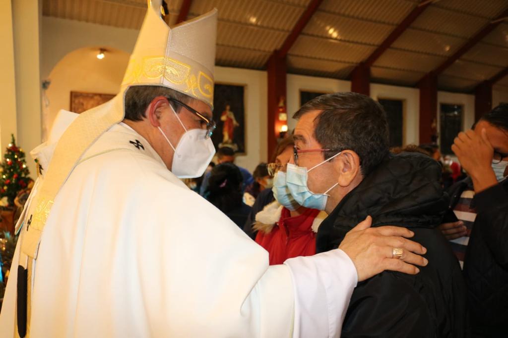 Visita Monseñor Luis José Rueda Aparicio.