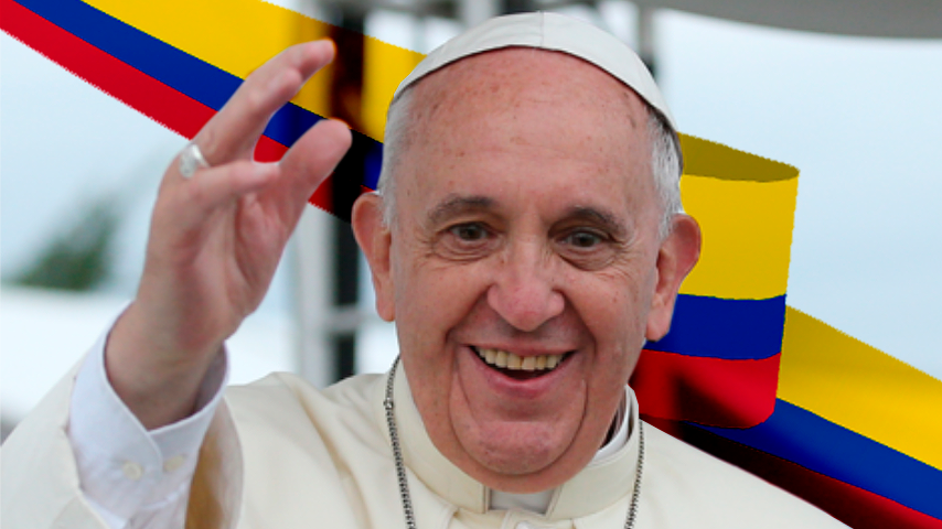 Visita papa a Colombia