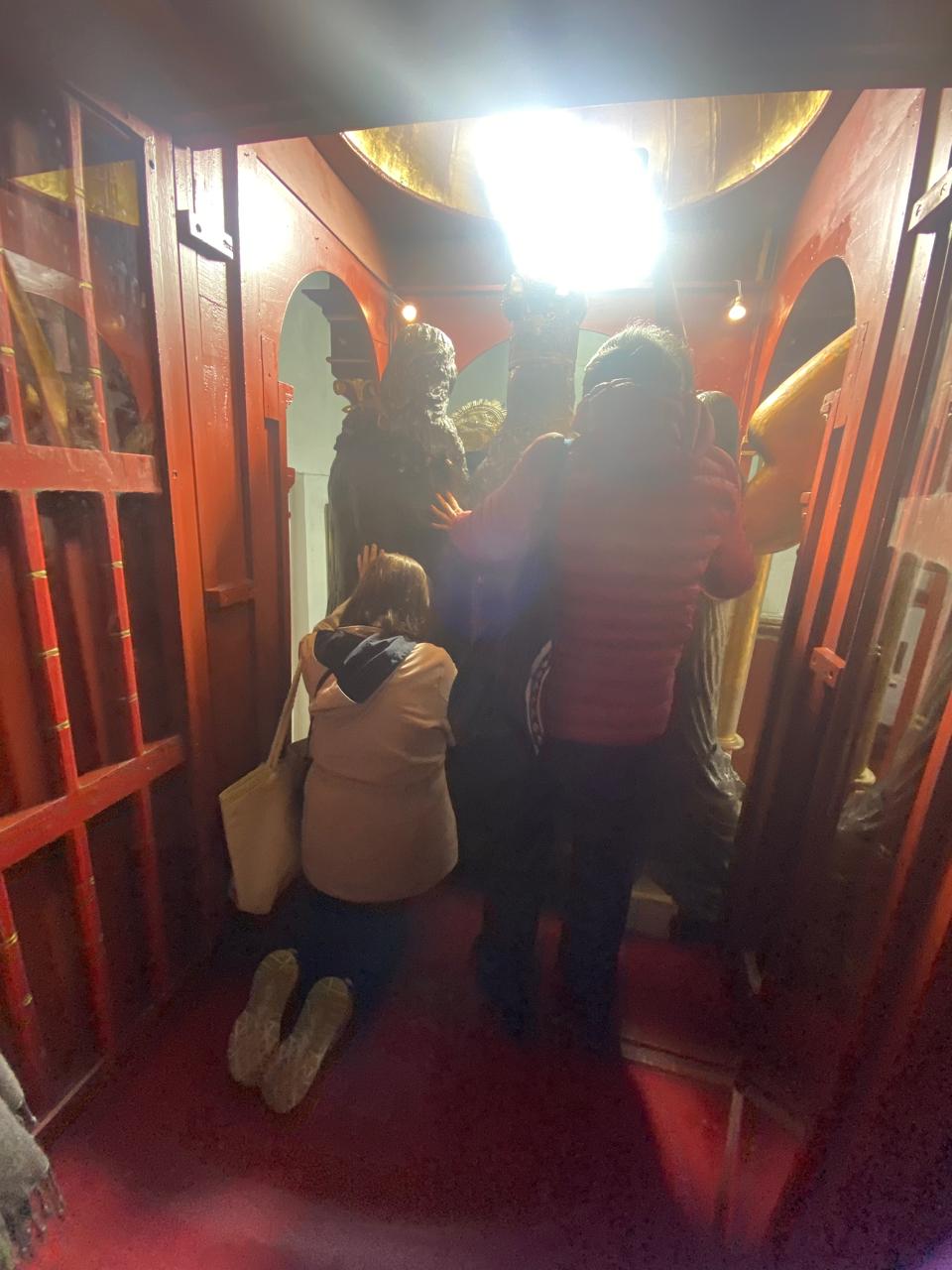 Con la virgen