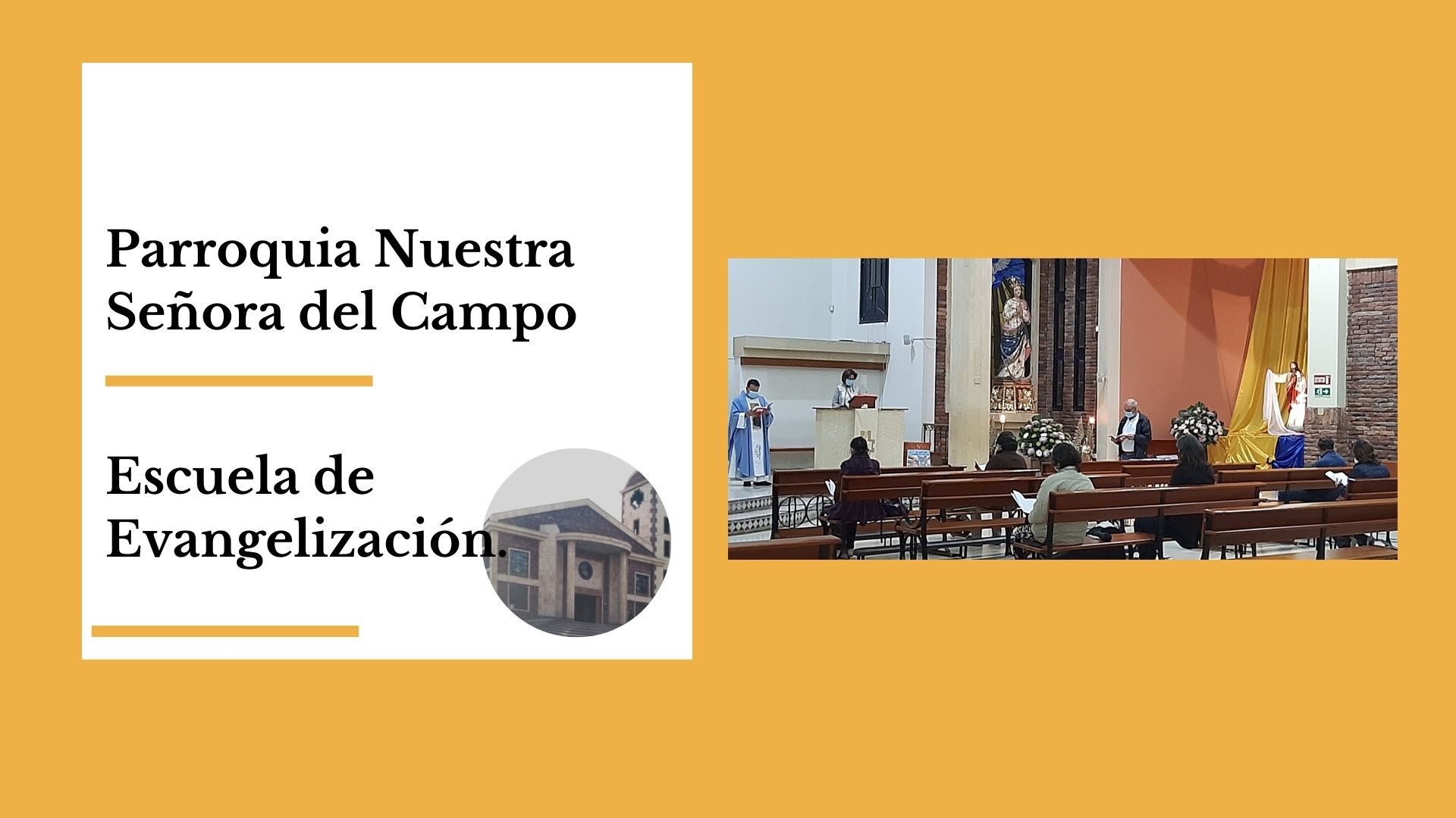 Iniciación de clases segunda escuela de animadores de la evangelización.