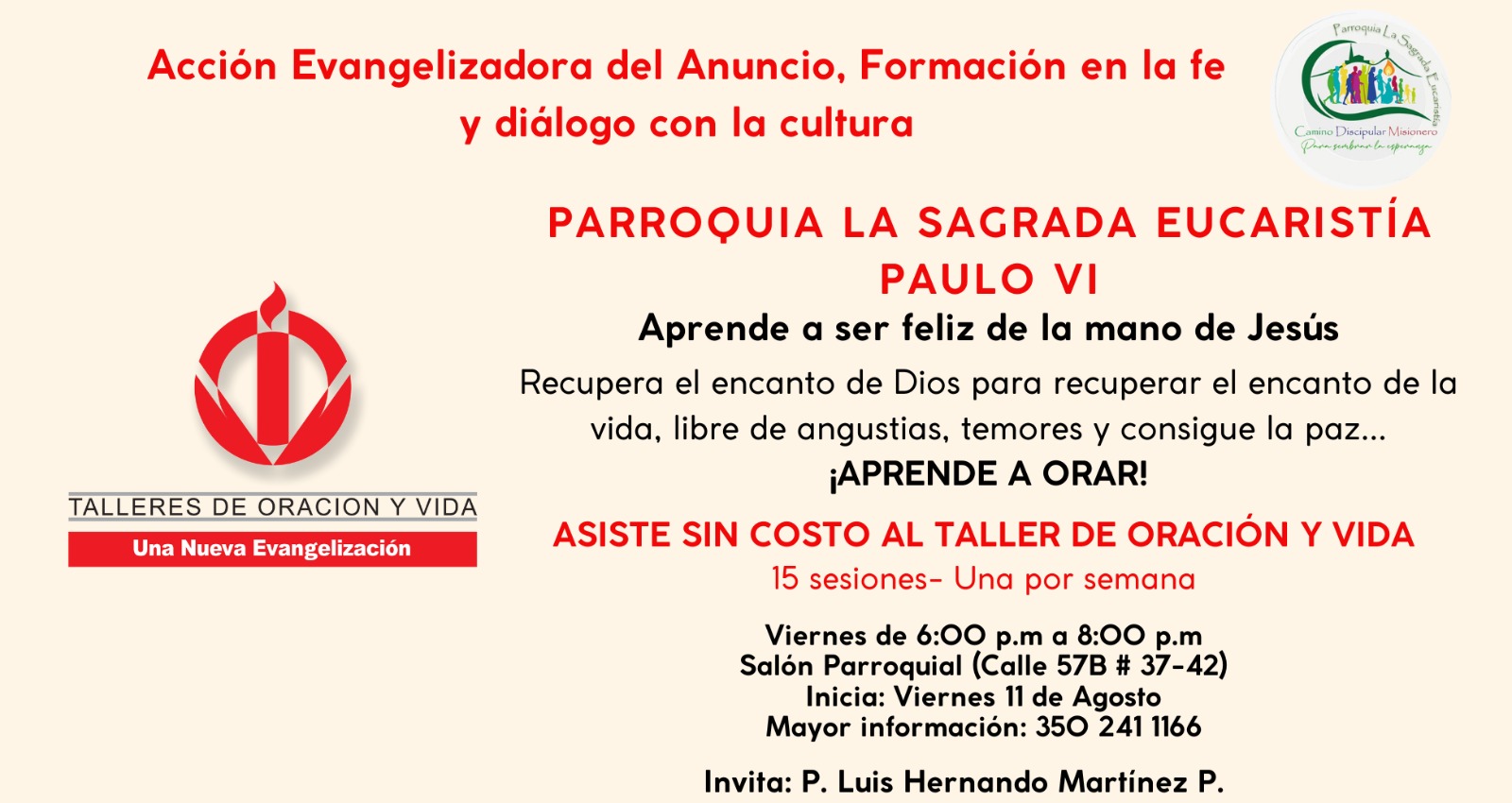 Taller de Oración y Vida 