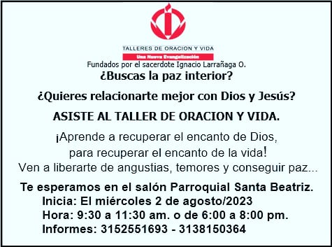 talleres oración y vida