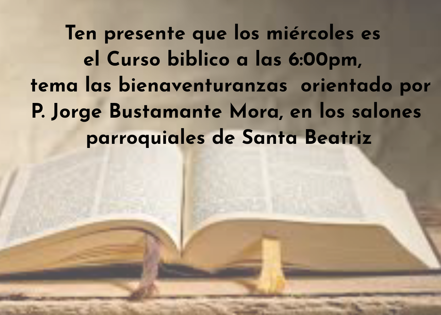 Curso de biblia