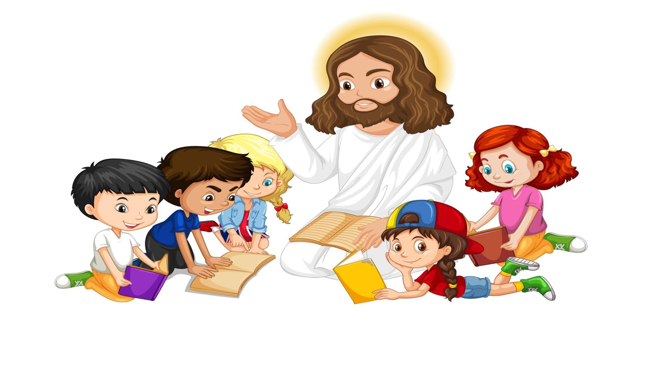 Jesús y los niños.