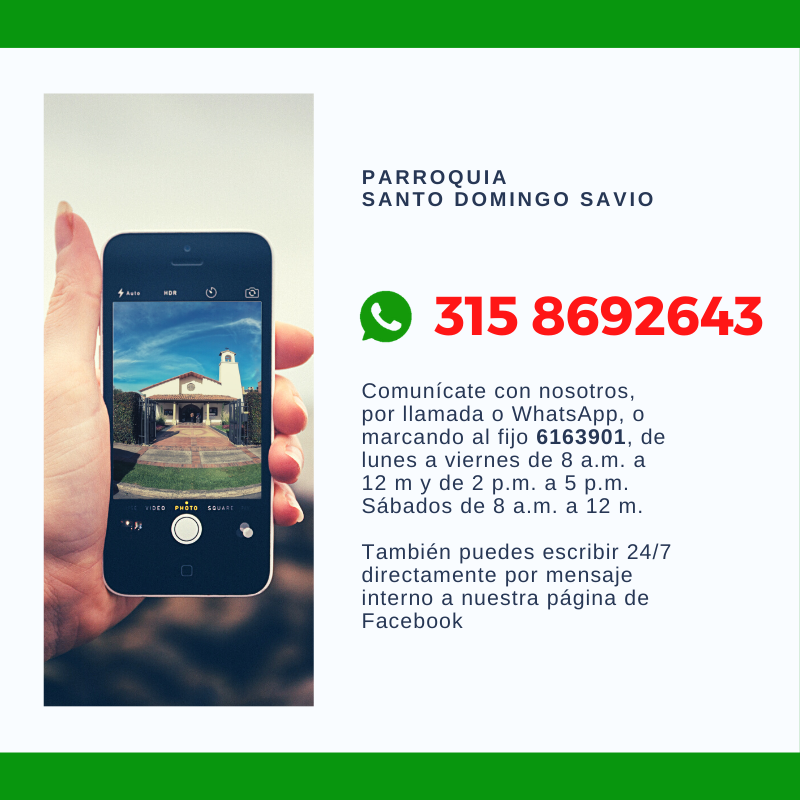WhatsApp Despacho Parroquial