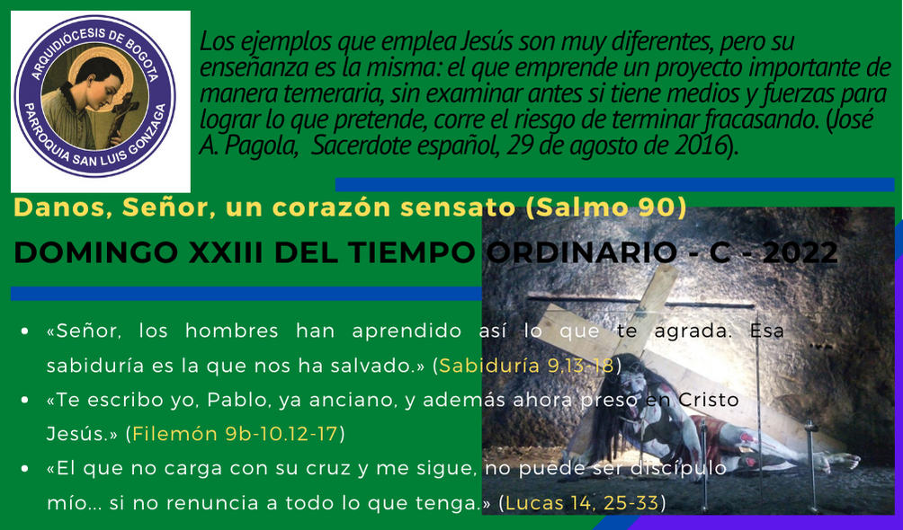 Domingo XXIII TOC- 2022 Sept