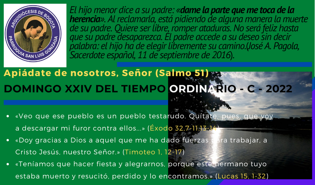 Domingo XXIV TOC- 2022 Sep