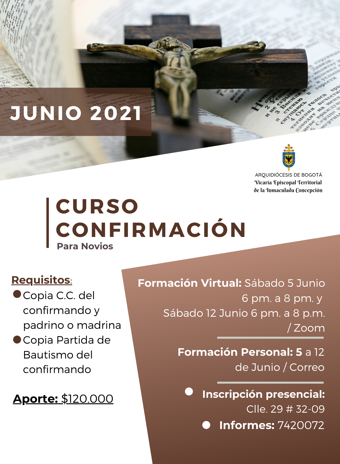 junio confirmaciones