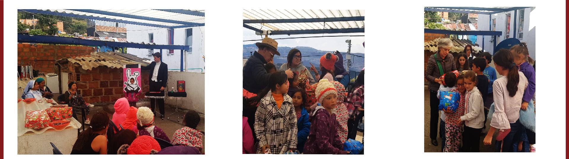 Niñas del Hogar Nuestra Señora del Milagro, celebrando la navidad 2018 Niñas del Hogar Nuestra Señora del Milagro, celebrando la navidad 2018