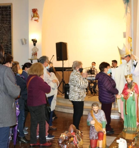 Visita Monseñor Luis José Rueda Aparicio.