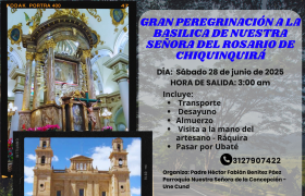 PEREGRINACIÓN A CHIQUINQUIRÁ 28 DE JUNIO 2025