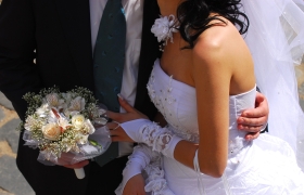 Novios boda